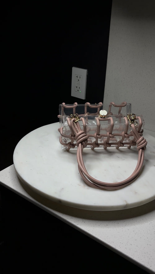 WHOLESALE CLEARANCE :Acrylic Clutch Bag Medium size ( 3pcs wholesale count )