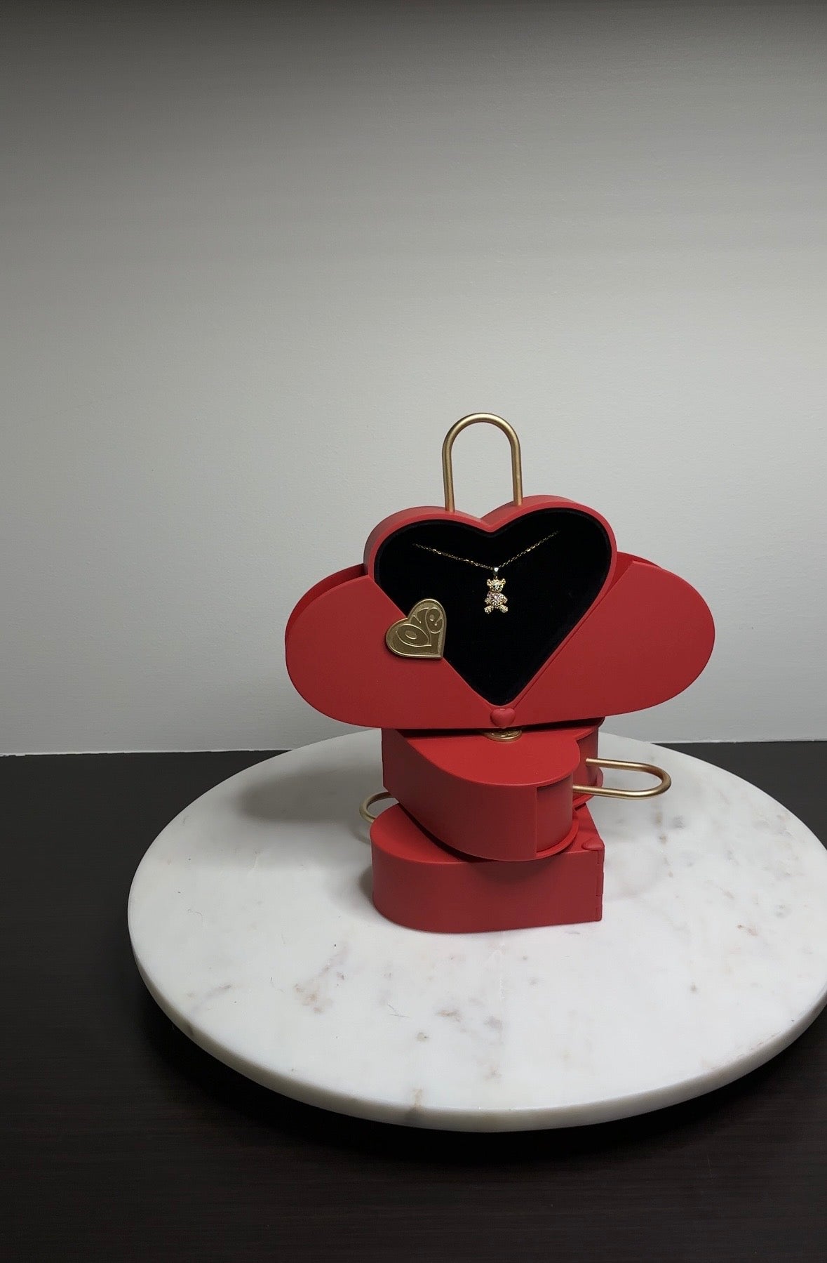 CLEARANCE : Bow Tie Bear Necklace