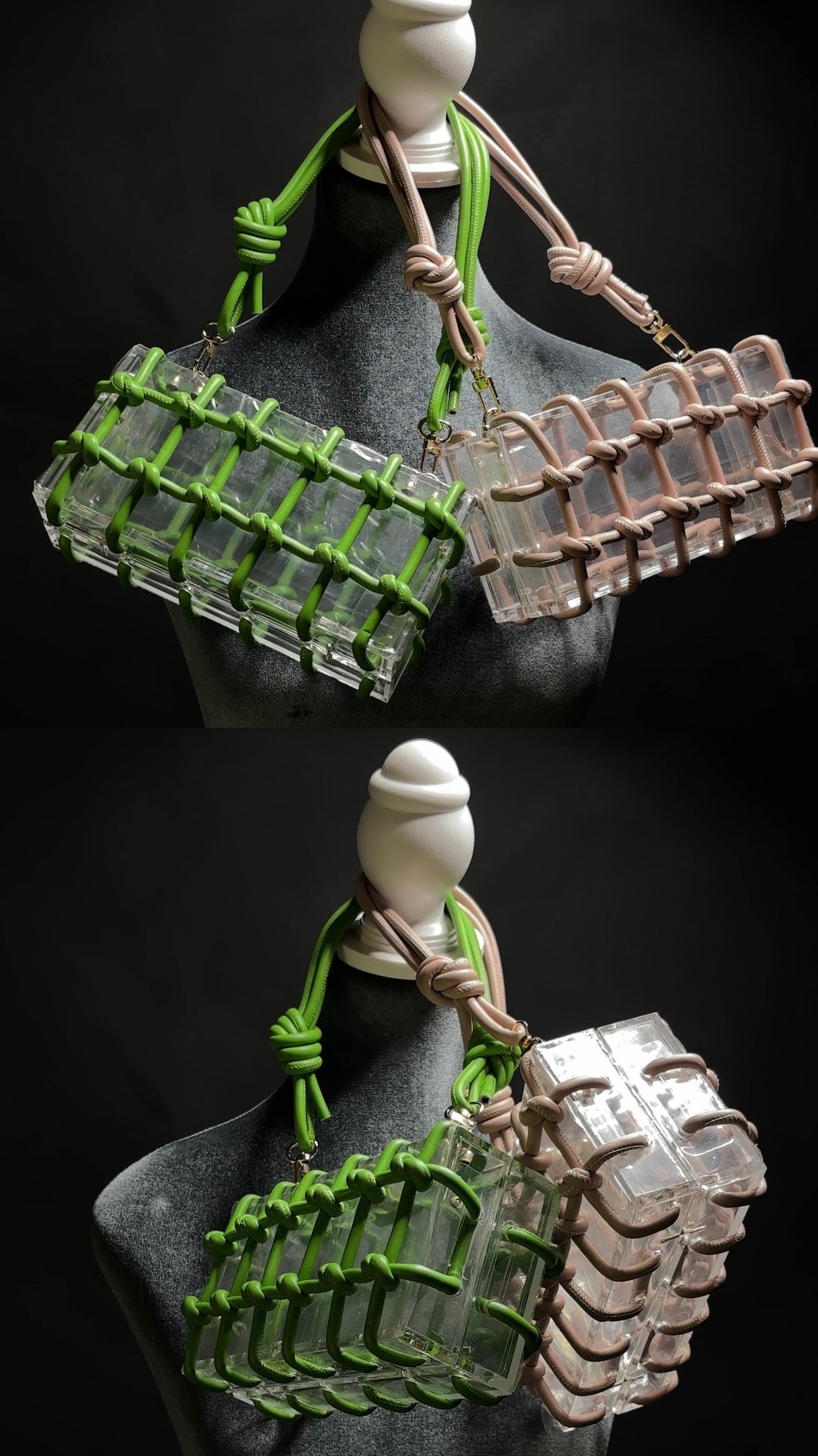 CLEARANCE :Acrylic Clutch bag