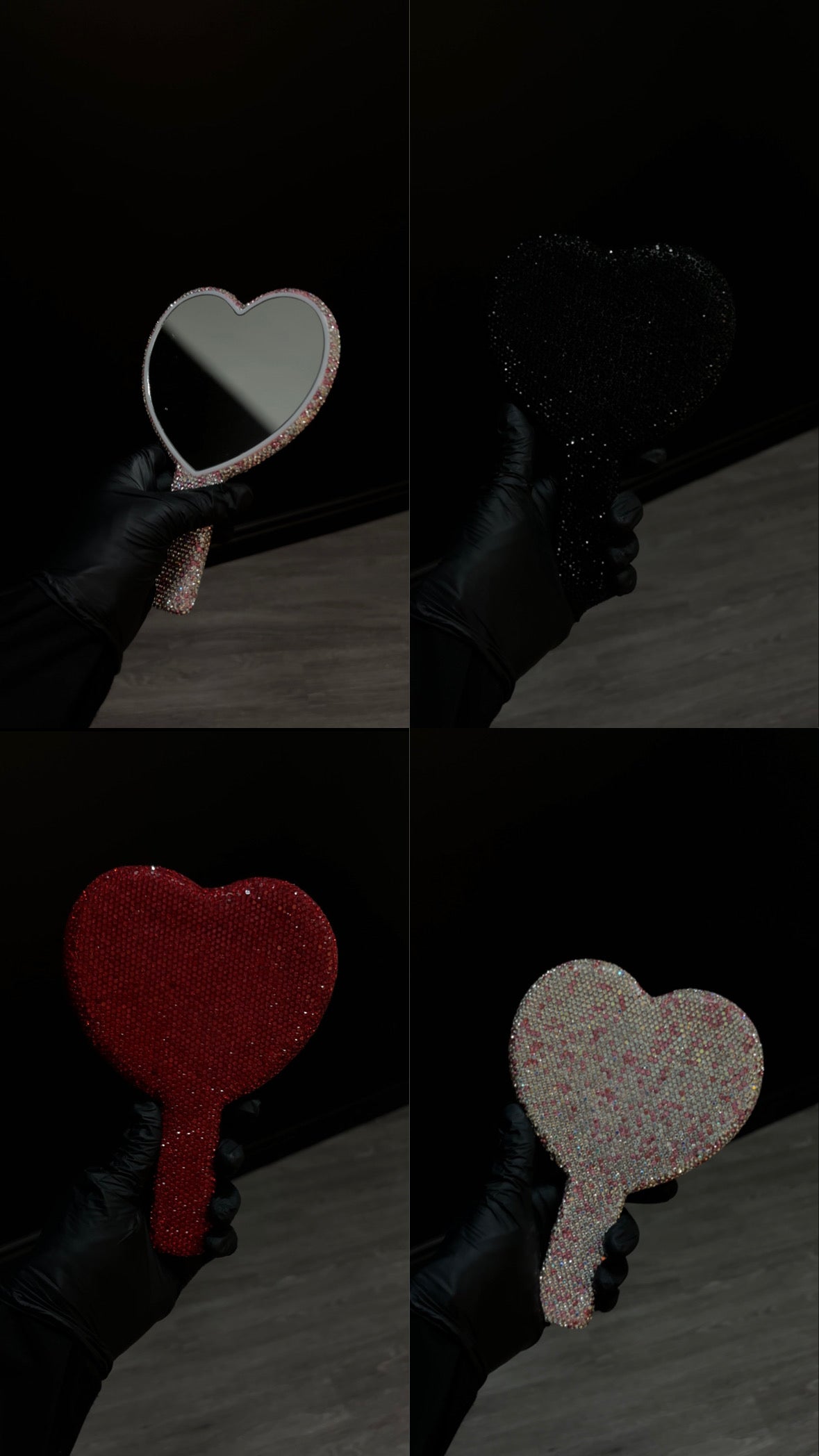 Heart Shaped Mirrors